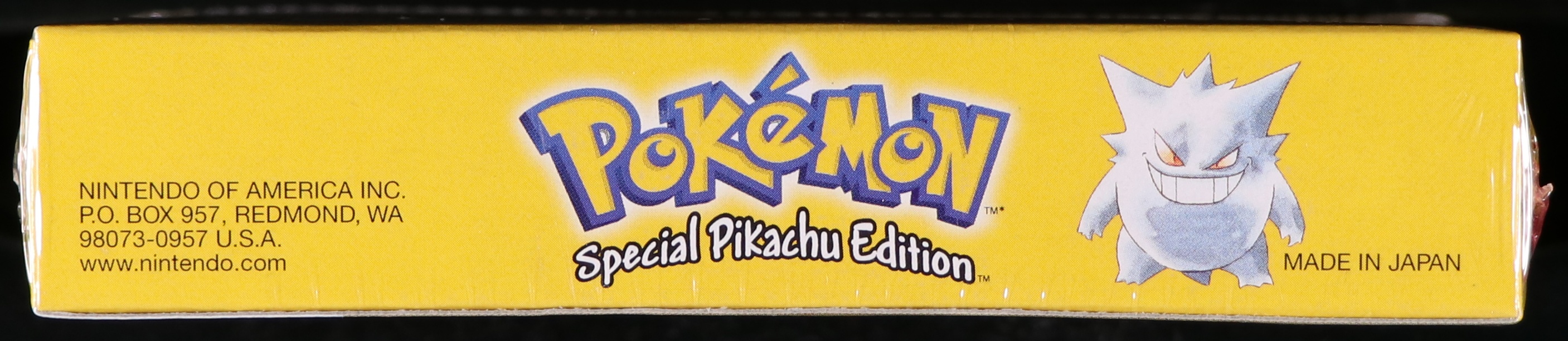 Pokemon Yellow ungraded side 1
